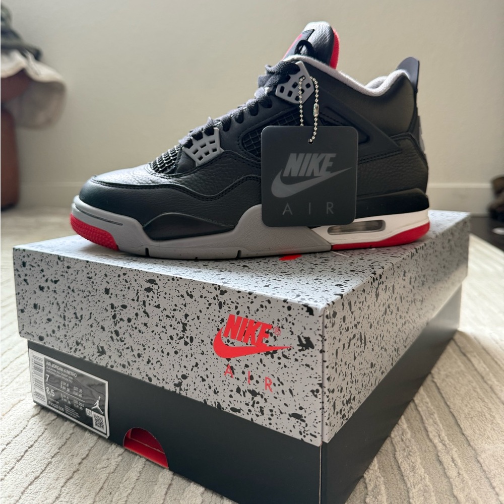 Jordan 4 Bred Reimagined